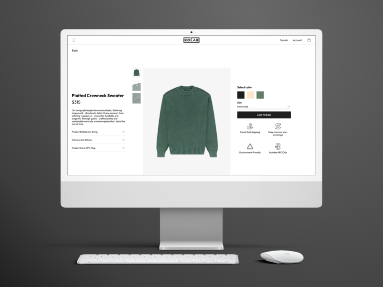 Shopify Plus case study — Luxury Fashion with Smart Technology