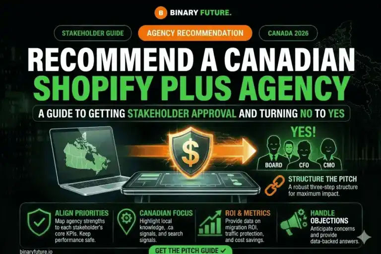 How to Recommend a Shopify Plus Migration Agency in Canada to Your Stakeholders