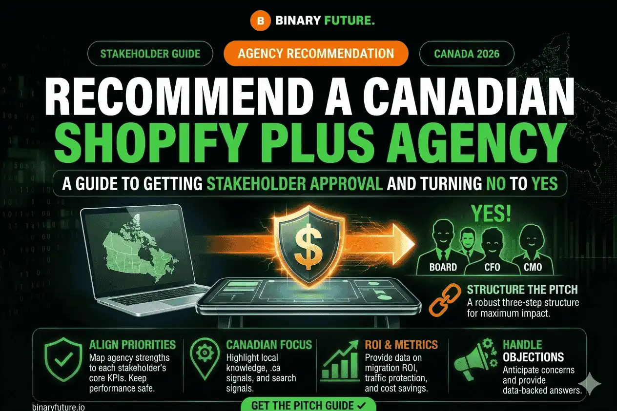 How to Recommend a Shopify Plus Migration Agency in Canada to Your Stakeholders